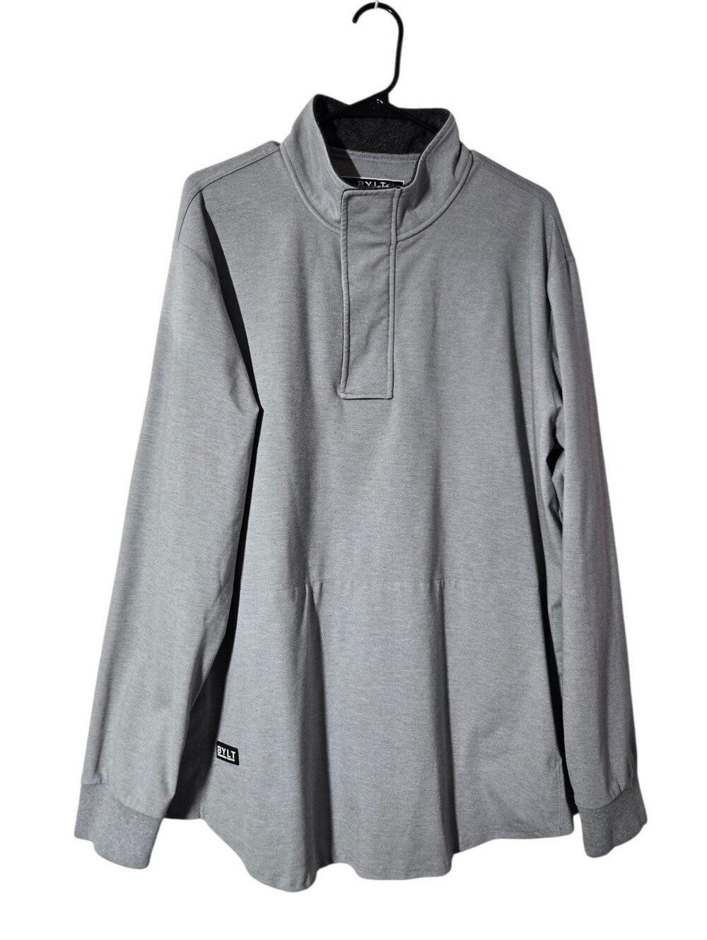 BYLT Basics Elite+ Fairway Drop-Cut Golf Pullover Classic Fit All Season